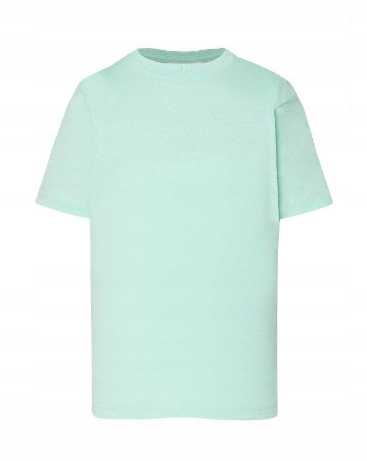 

Wygodny t shirt dla dziecka Jhk Klasyk miętowy 128