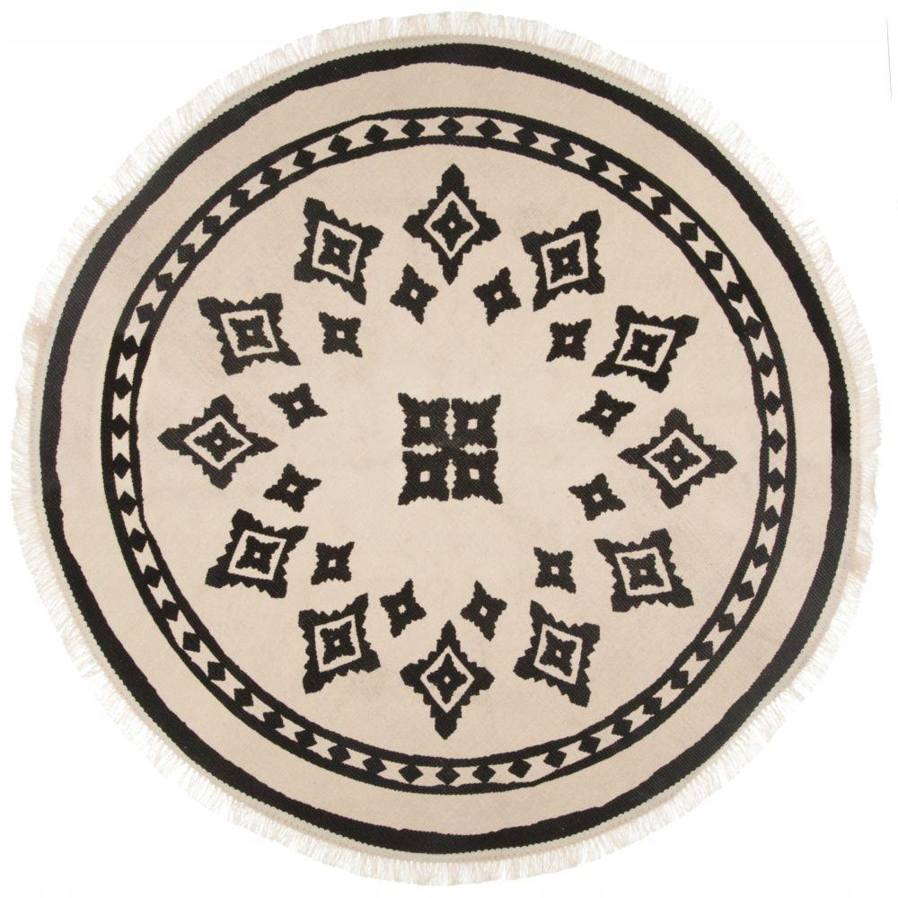 

Dywan okrągły Nomade mandala Etno Boho scandi 90cm