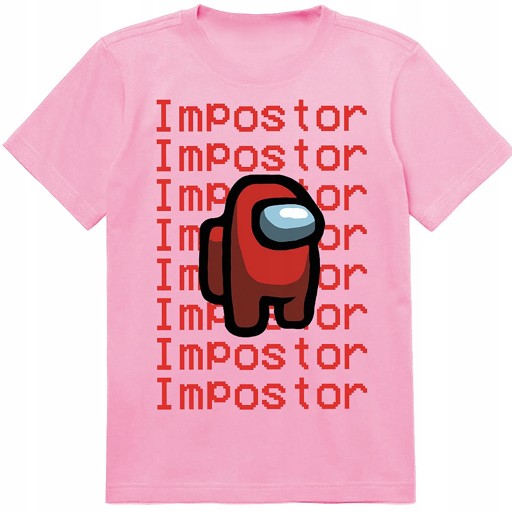 T-SHIRT KOSZULKA AMONG US IMPOSTOR 128 JAKOŚĆ
