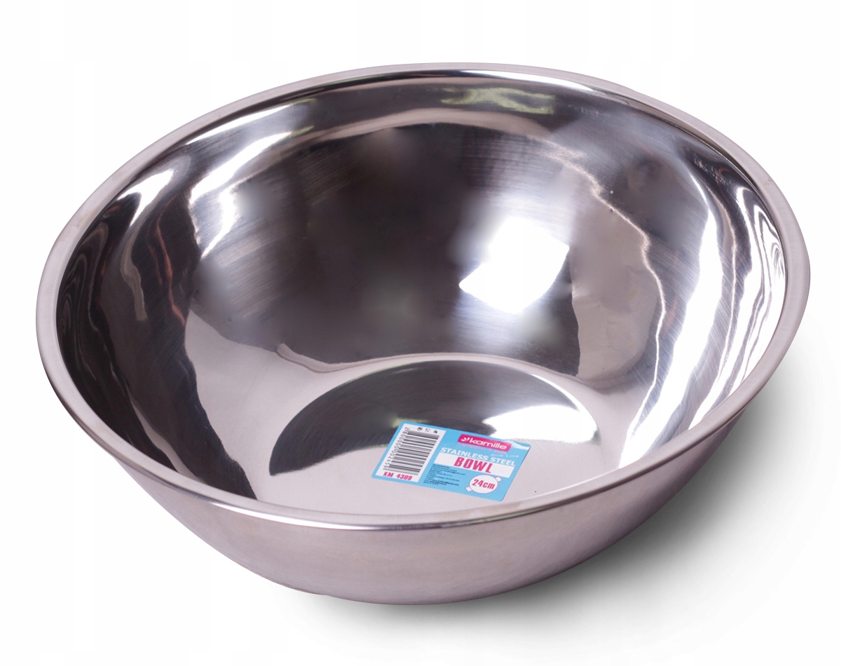 MISKA ZE STALI NIERDZEWNEJ KUCHENNA STALOWA KAMILLE