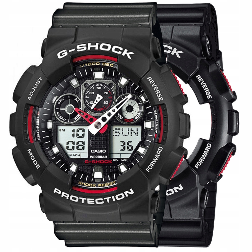 Hodinky Casio G-Shock Set GA-100-1A4ER Bezel 10508136 Pásek 10467764 20