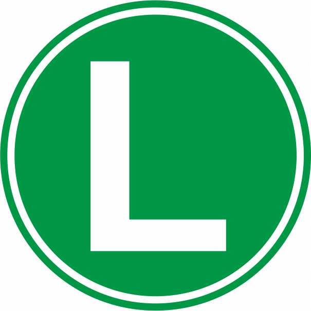 Nalepka eLka, Niski Hałas Tir, 10 cm, Odblaskowa