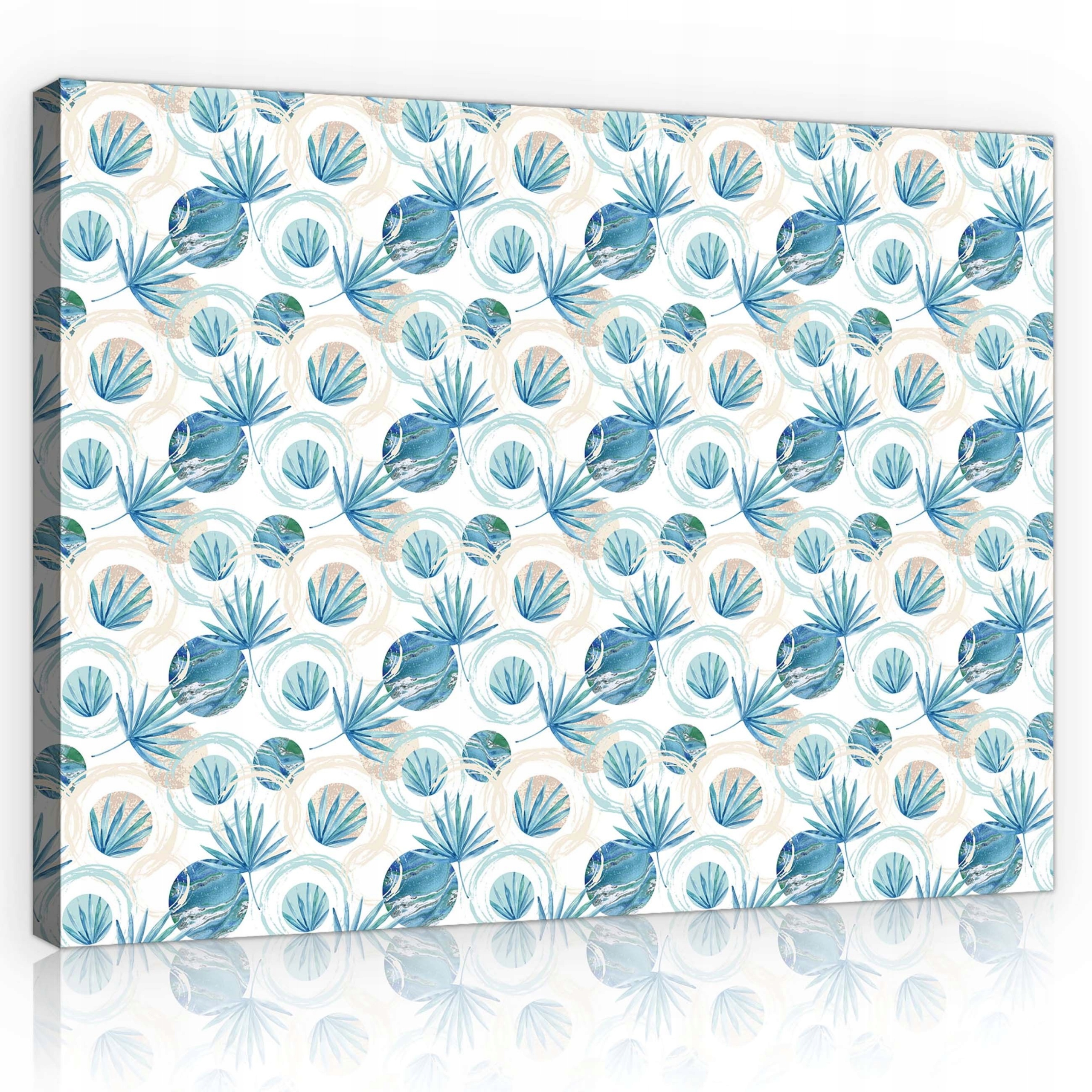 Obraz 80x60 Tropická harmonie Abstrakce v koupelně