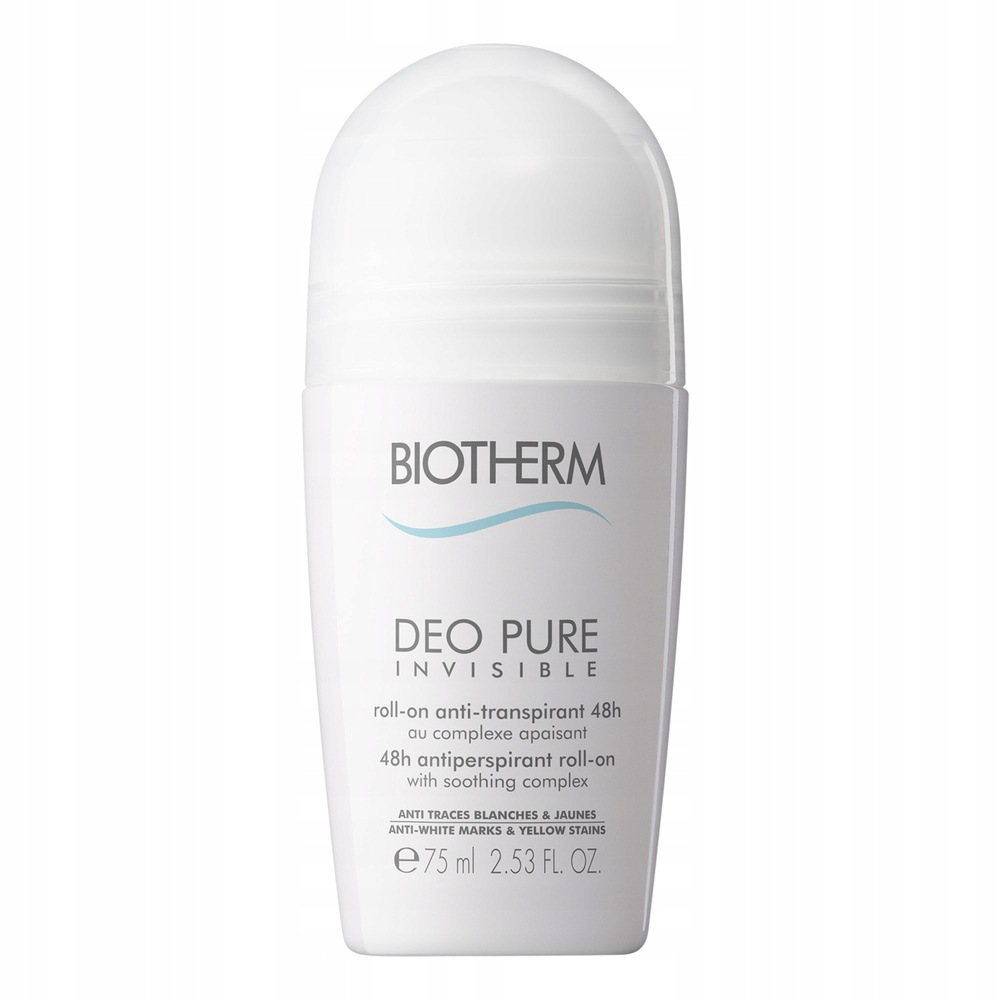 Biotherm Deo Pure Invisible kuličkový deodorant 75 Ml