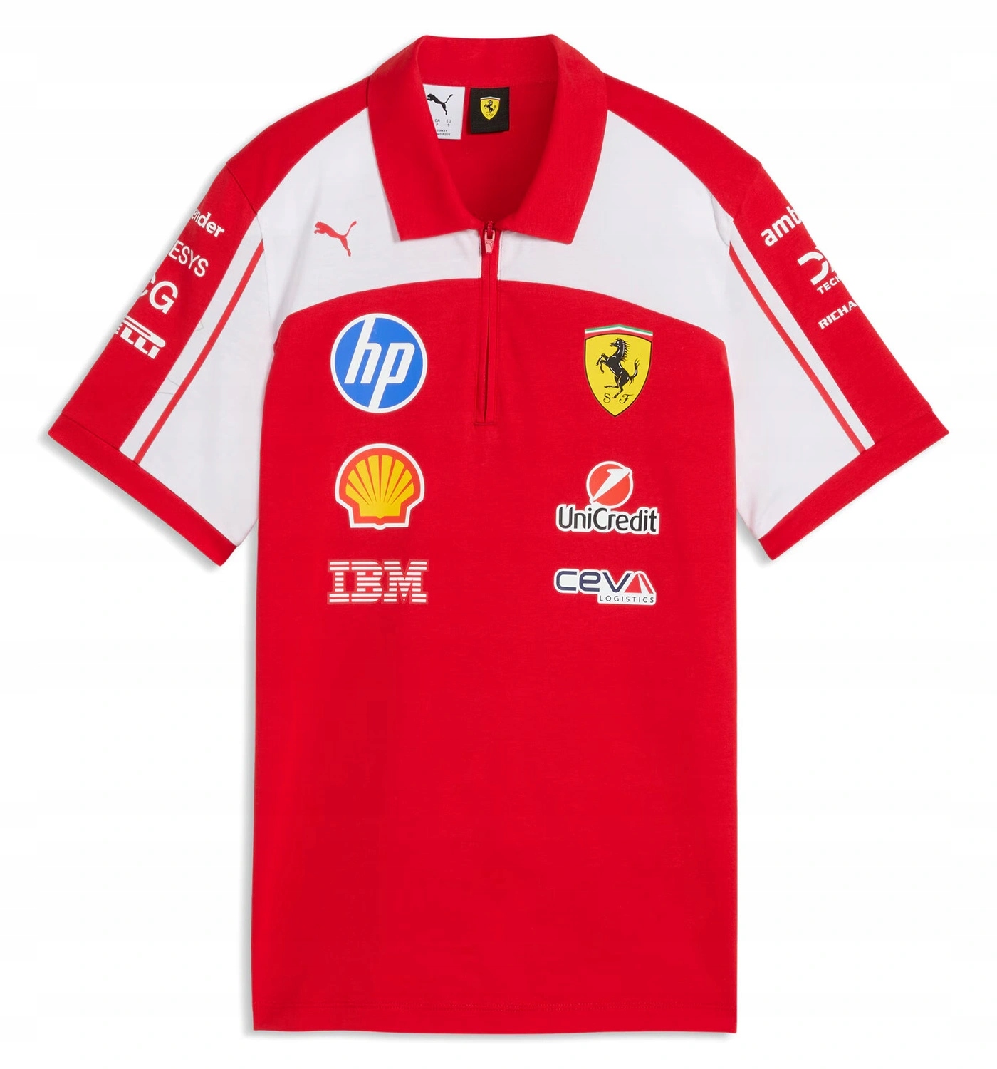 Polokošile Scuderia Ferrari F1 2026 Team červená vel. S