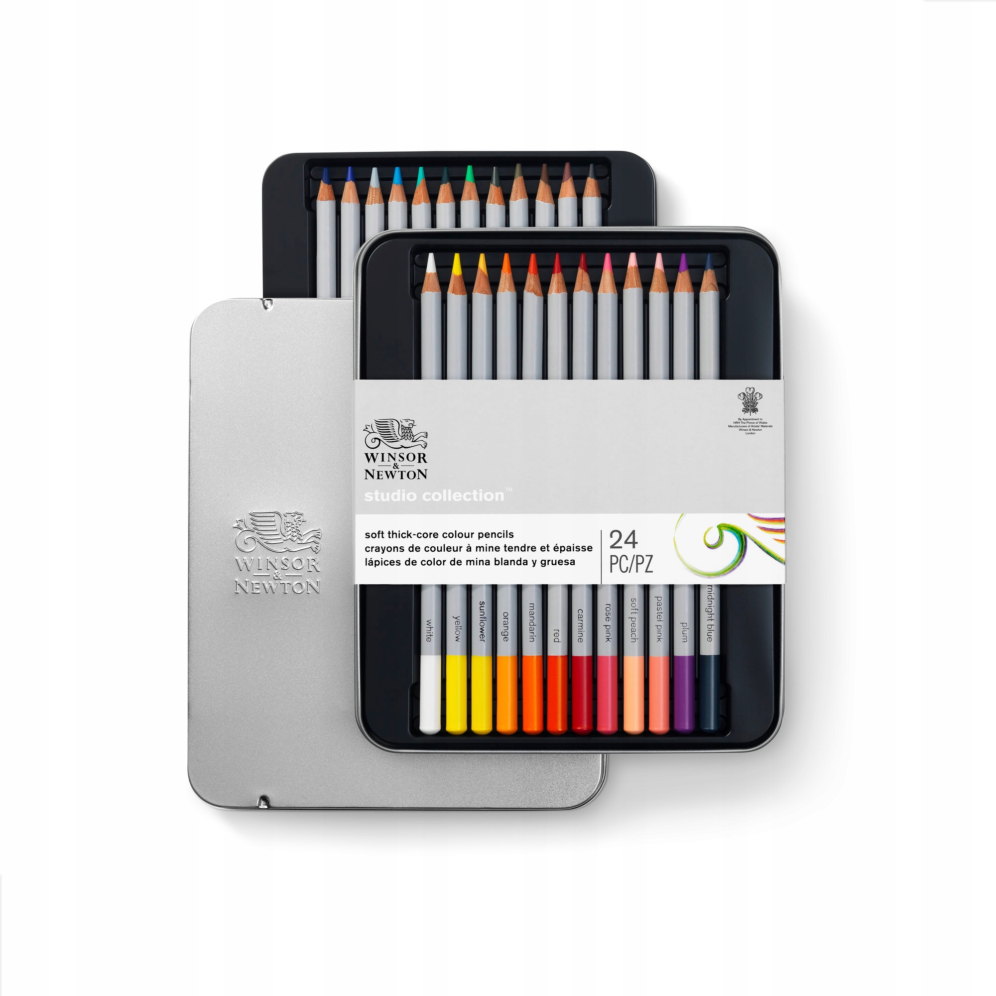 ZESTAW KREDEK STUDIO 24szt Winsor&Newton