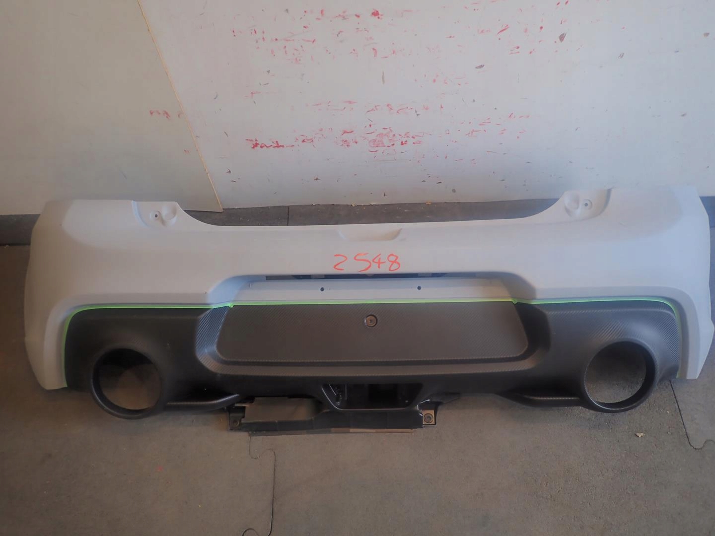 bumper rear part rear SUZUKI SWIFT MK8 2017- SPORT