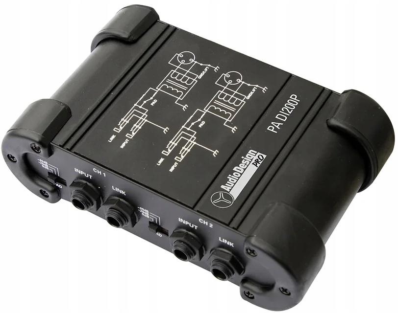 AudioDesign Pa DI 200P profesionální pasivní directbox