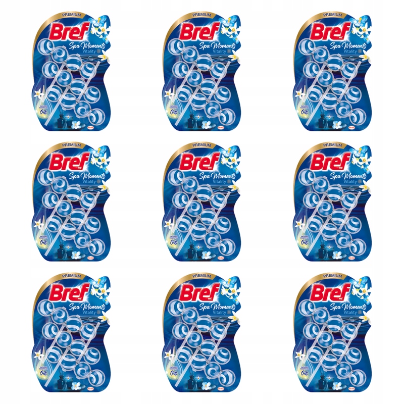 Bref Spa Moments Vitality 3x50g X9
