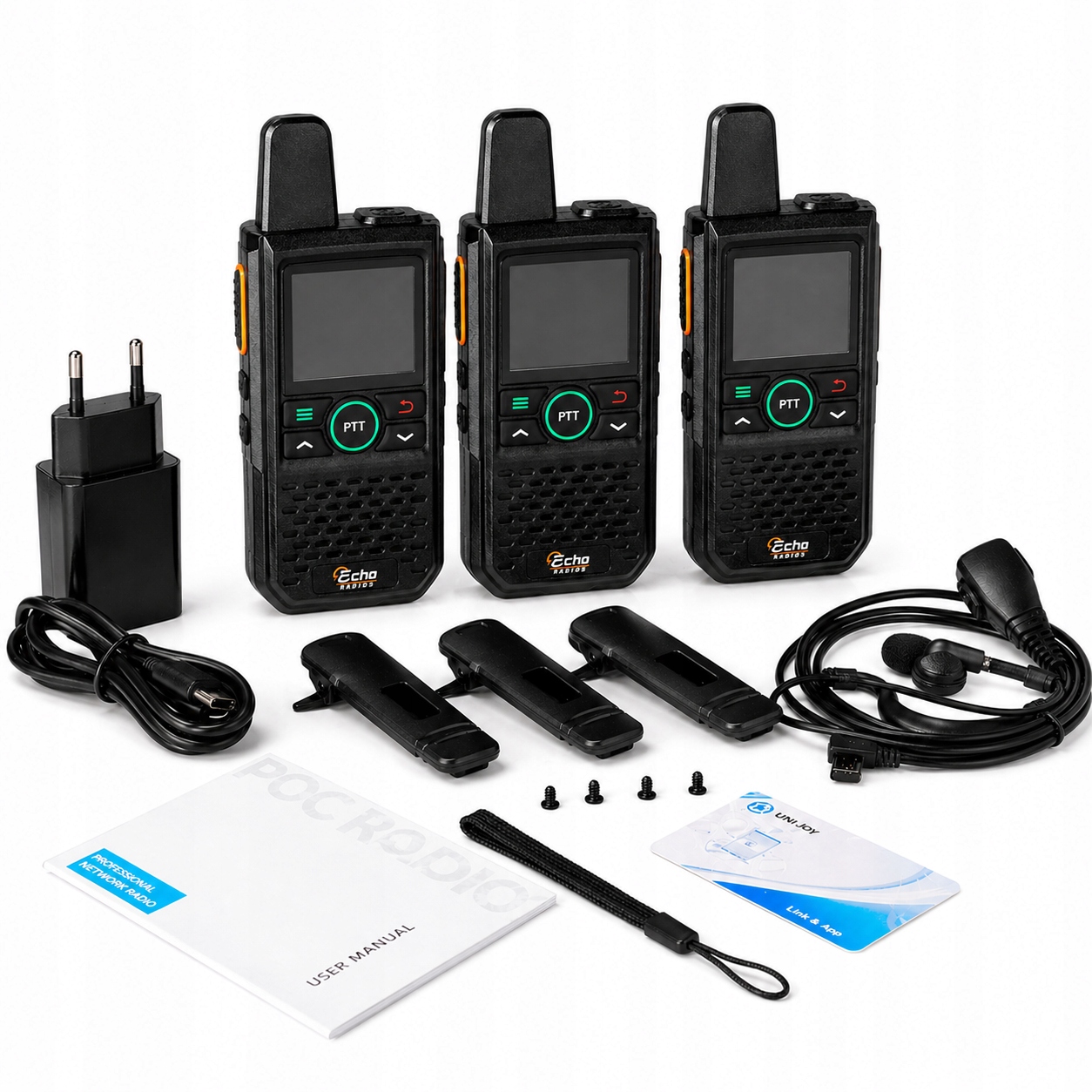 Vysielačka Walkietalkie Rádiotelefón Neobmedzený Dosah Bez Predplatného