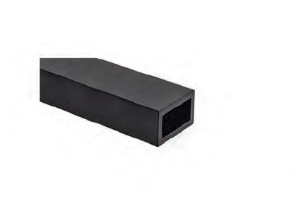 Zpevňující obdélníková tyč 10 x 20 mm, 100 cm