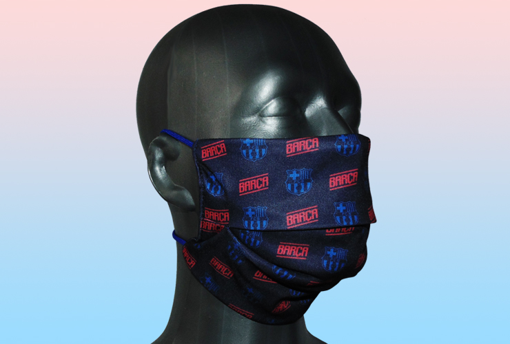 MASECZKA MASKA FC BARCELONA DLA DOROSŁYCH 50 PRAŃ Marka inny