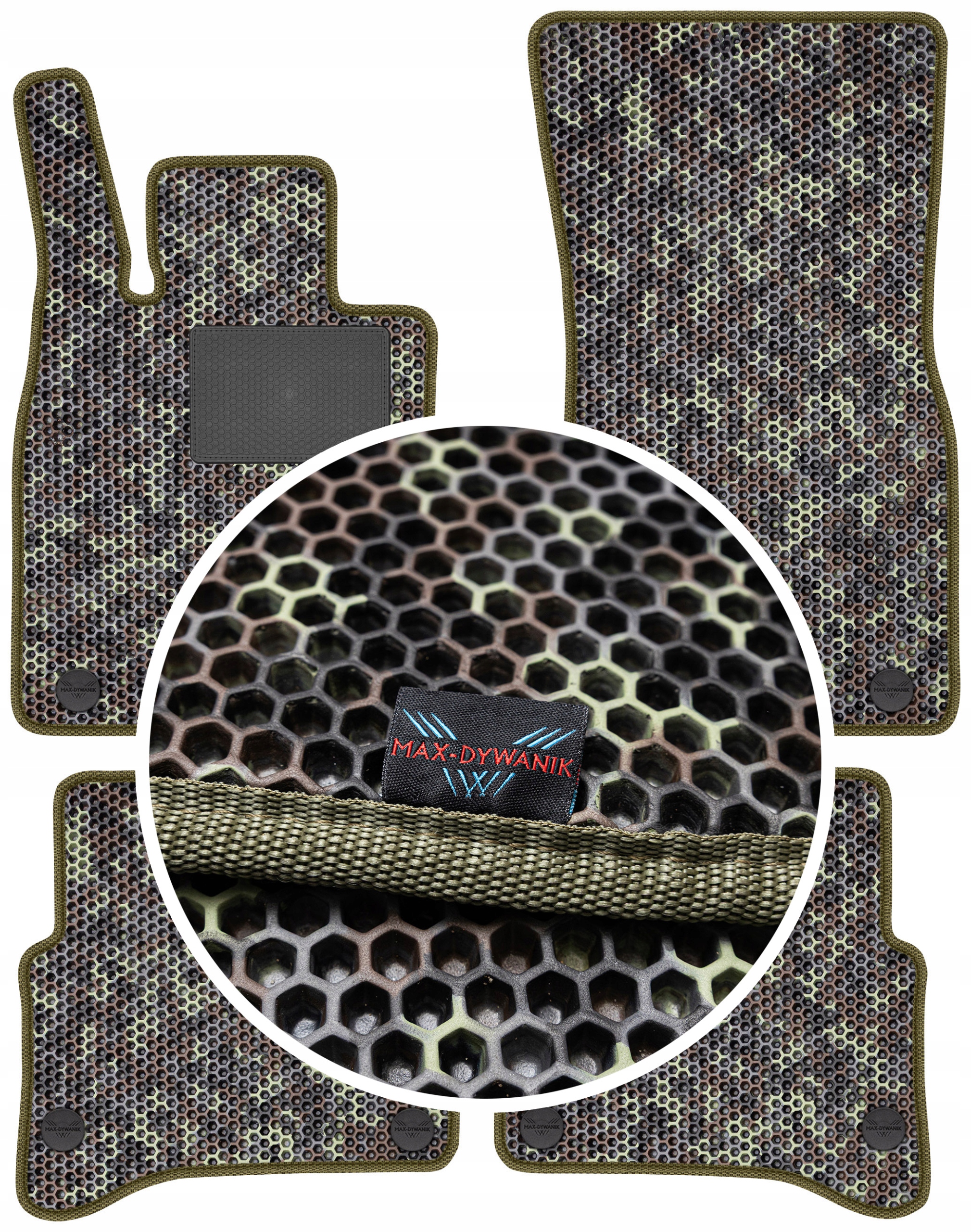 S-Klasa W223 Maybach 2020 Gumové rohože Eva Moro