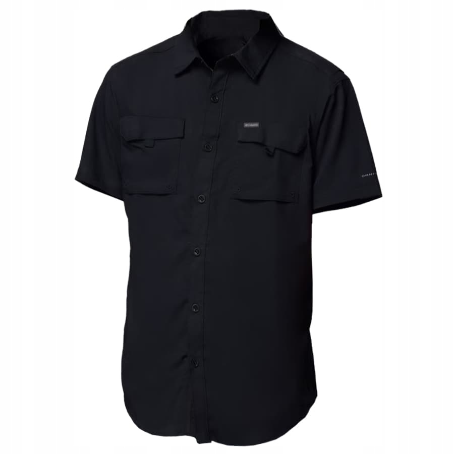 Košile s krátkým rukávem Columbia Silver Ridge Utility II Short Sleeve Black L