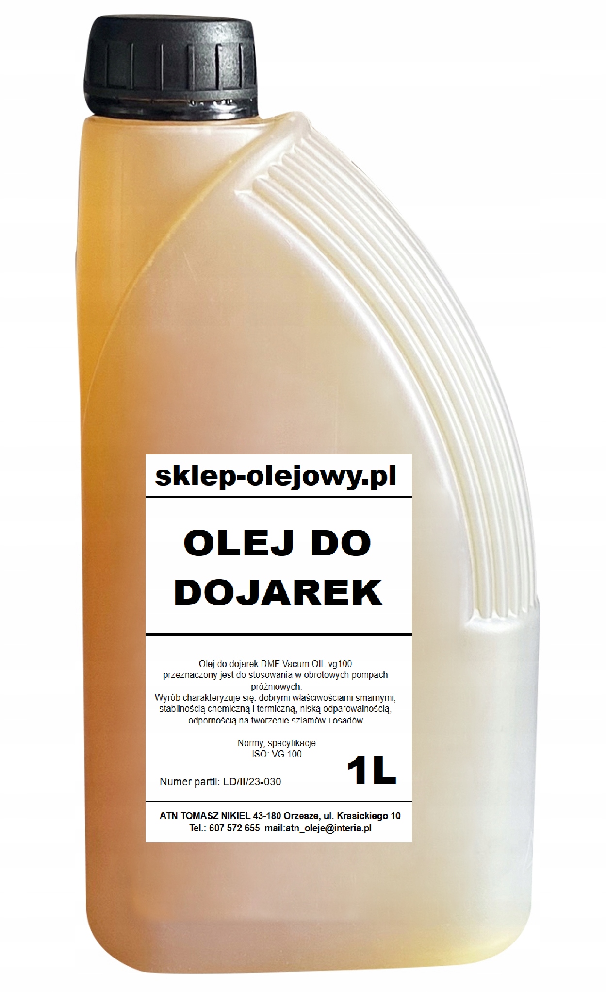 Olej do dojarek 1L