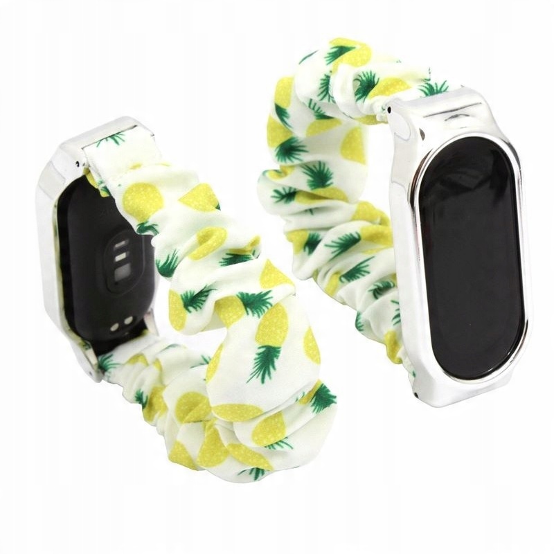 

Pasek do Mi Band 6 5 opaska z gumką ananas