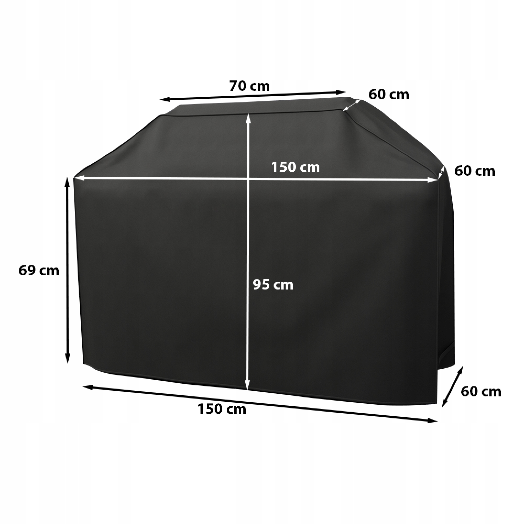 Pokrowiec BEVA do grilla Koler Relish v1 v2 v3 Długość 140 cm
