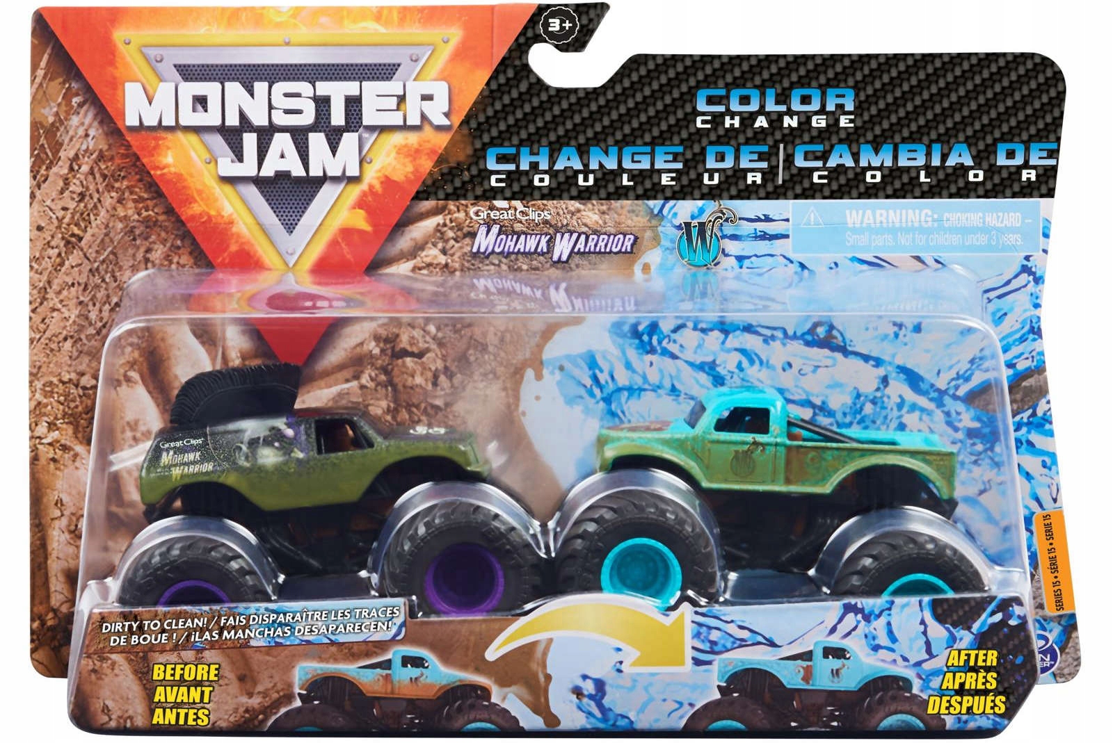 

Monster Jam Zmieniające Kolor Mohawk I Whiplash