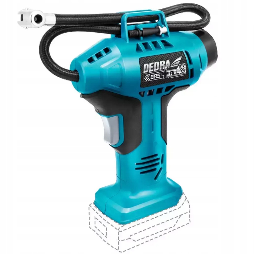 Dedra Aku pištoľový kompresor Sas 18V DED7078