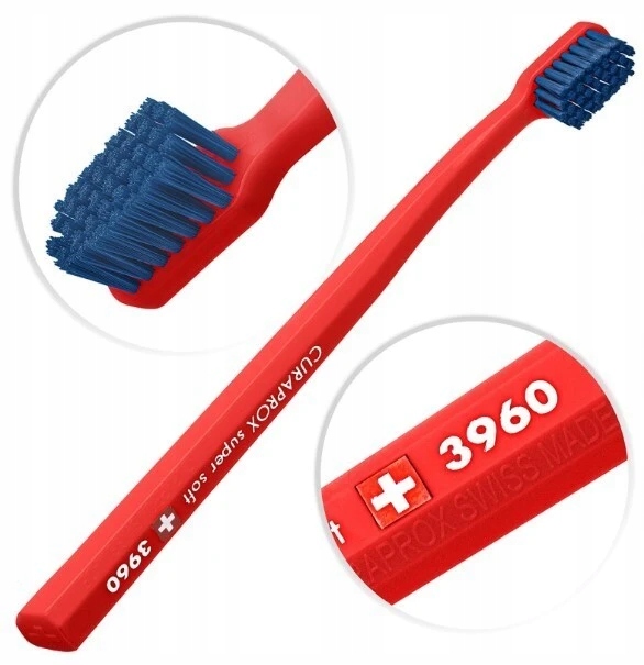 Szczoteczka manualna do zębów CURAPROX CS 3960 Super Soft Ultra Miękka Twardość włosia miękkie