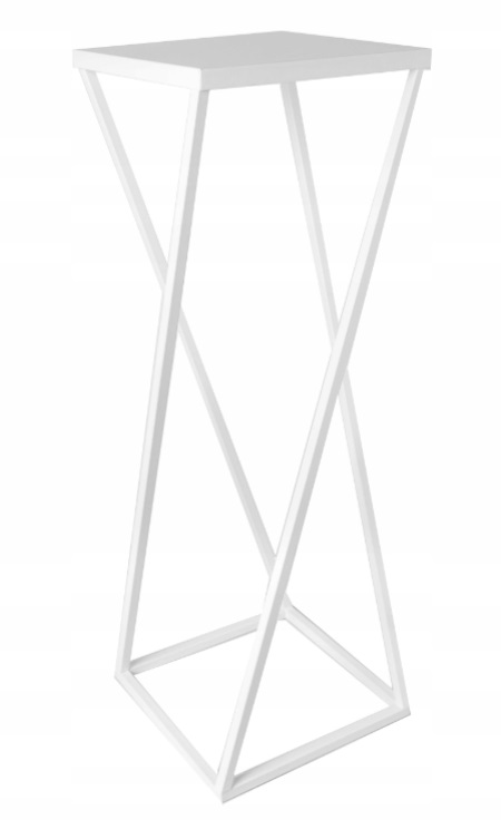 Moderní Držák Na Květináč Loft Bílý Drill 12 278/K-12-1P-70B