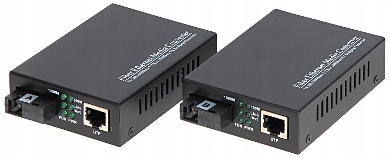 Media Konwerter Jednomodowy OMG1-SM Komplet Txrx