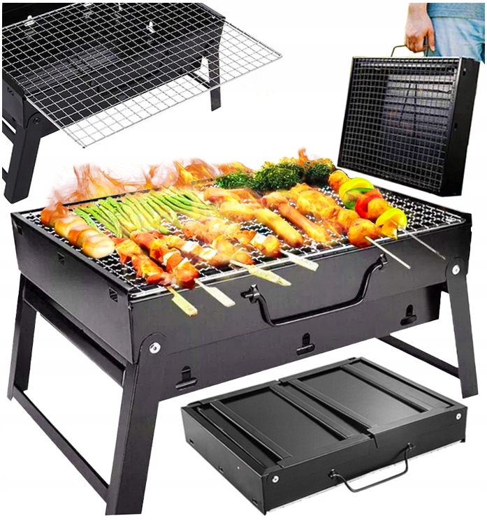 

Grill Ogrodowy Wędlowy Turystyczny Przenośny Gril