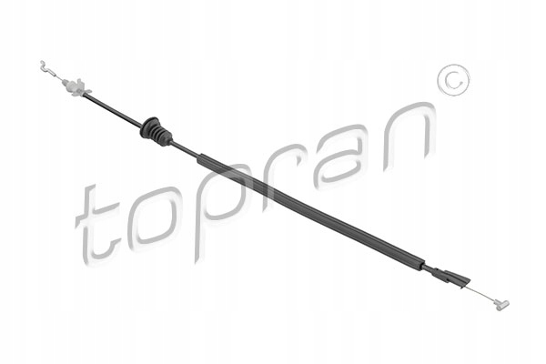 Cięgno odryglowywania drzwi TOPRAN 118 382 Producent części Topran