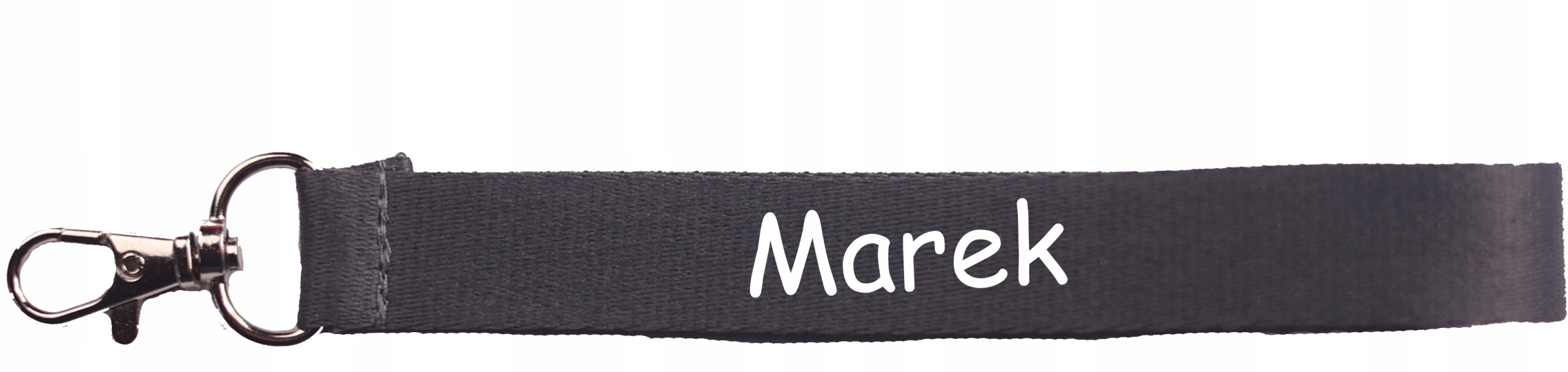 

Smycz Brelok na Klucze Z Imieniem Szara Ciemna