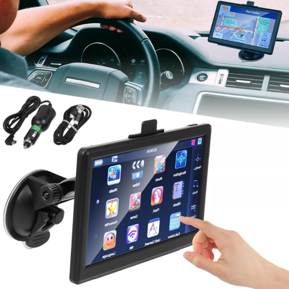 Nawigacja Samochodowa dla Ciężarówek Tir Truck Auta Gps 7cali