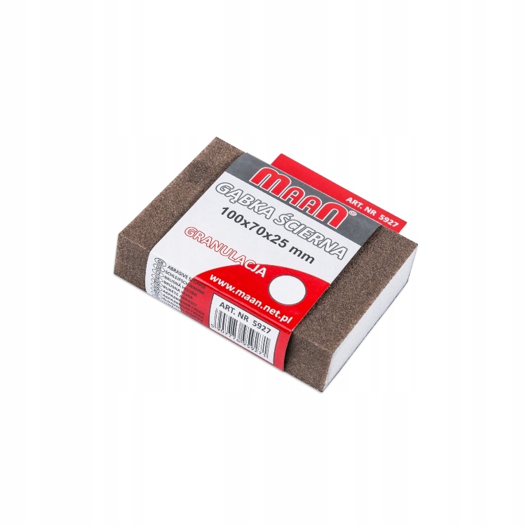 

Gąbka ścierna blister gr. 60 Maan