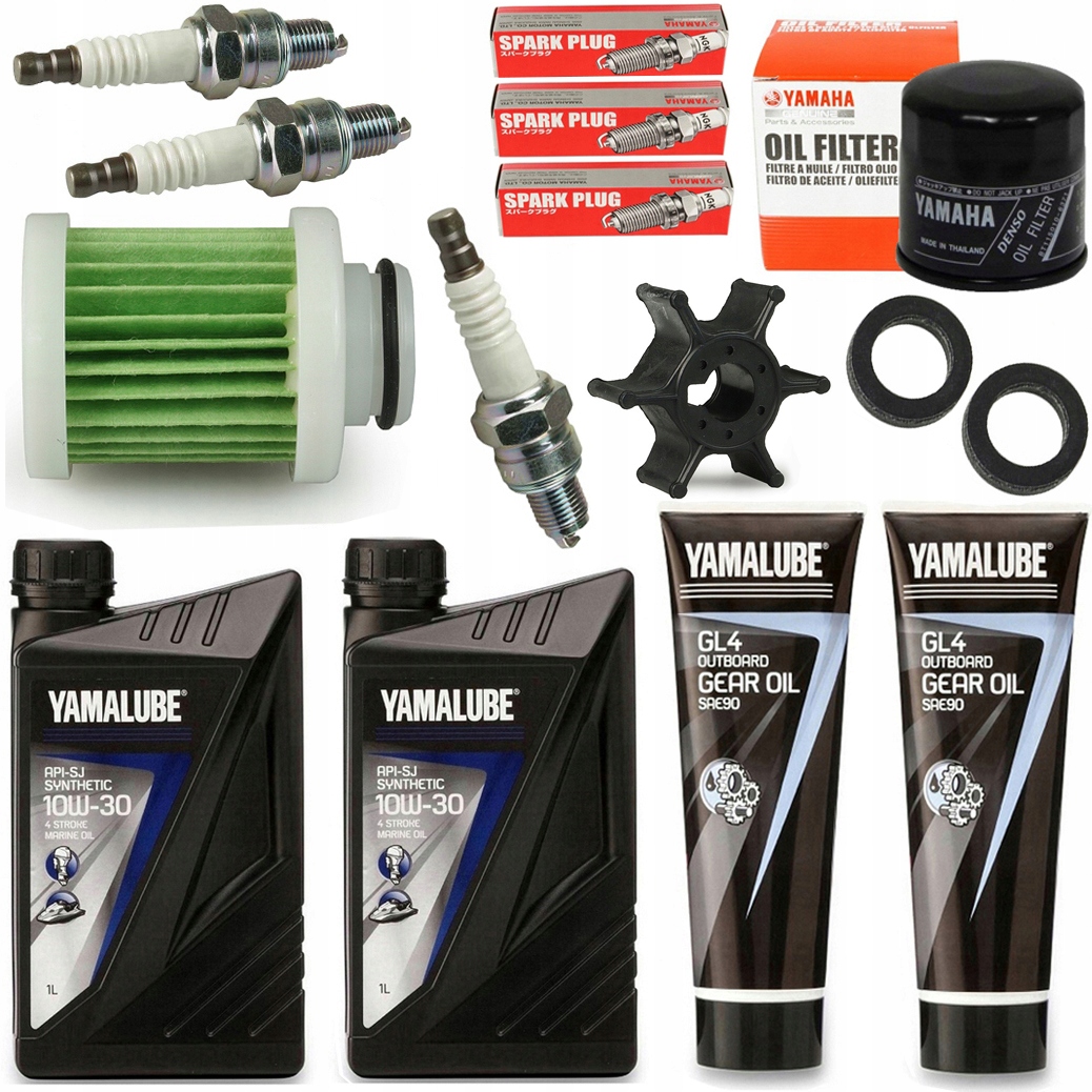 F40F zestaw serwisowy Yamaha Yamalube 10W30 wirnik