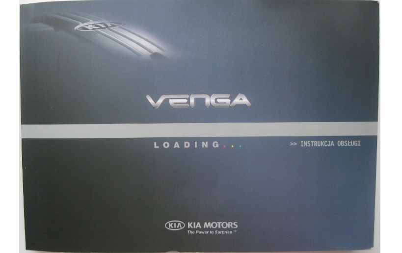 KIA VENGA 2009-2014 книга з експлуатації RU оригінал