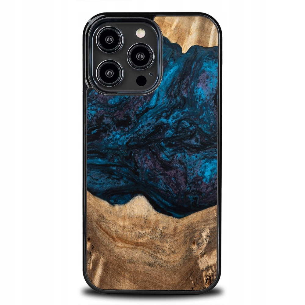 Pouzdro Bewood Unique pro iPhone 14 Pro Max Planety Neptun