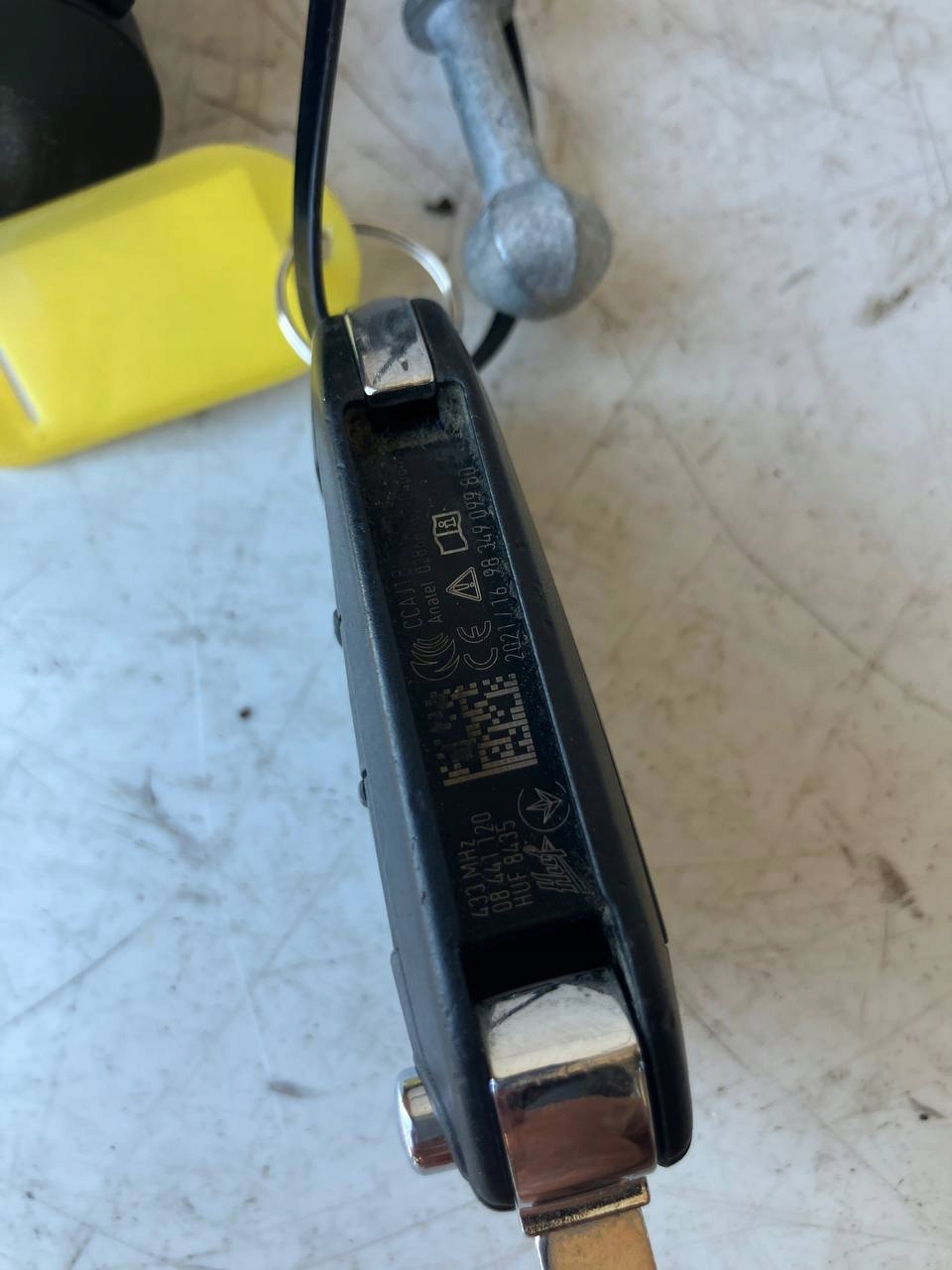Allumage Insert de la serrure Clé PILOT CITROEN C4 III 9834909980