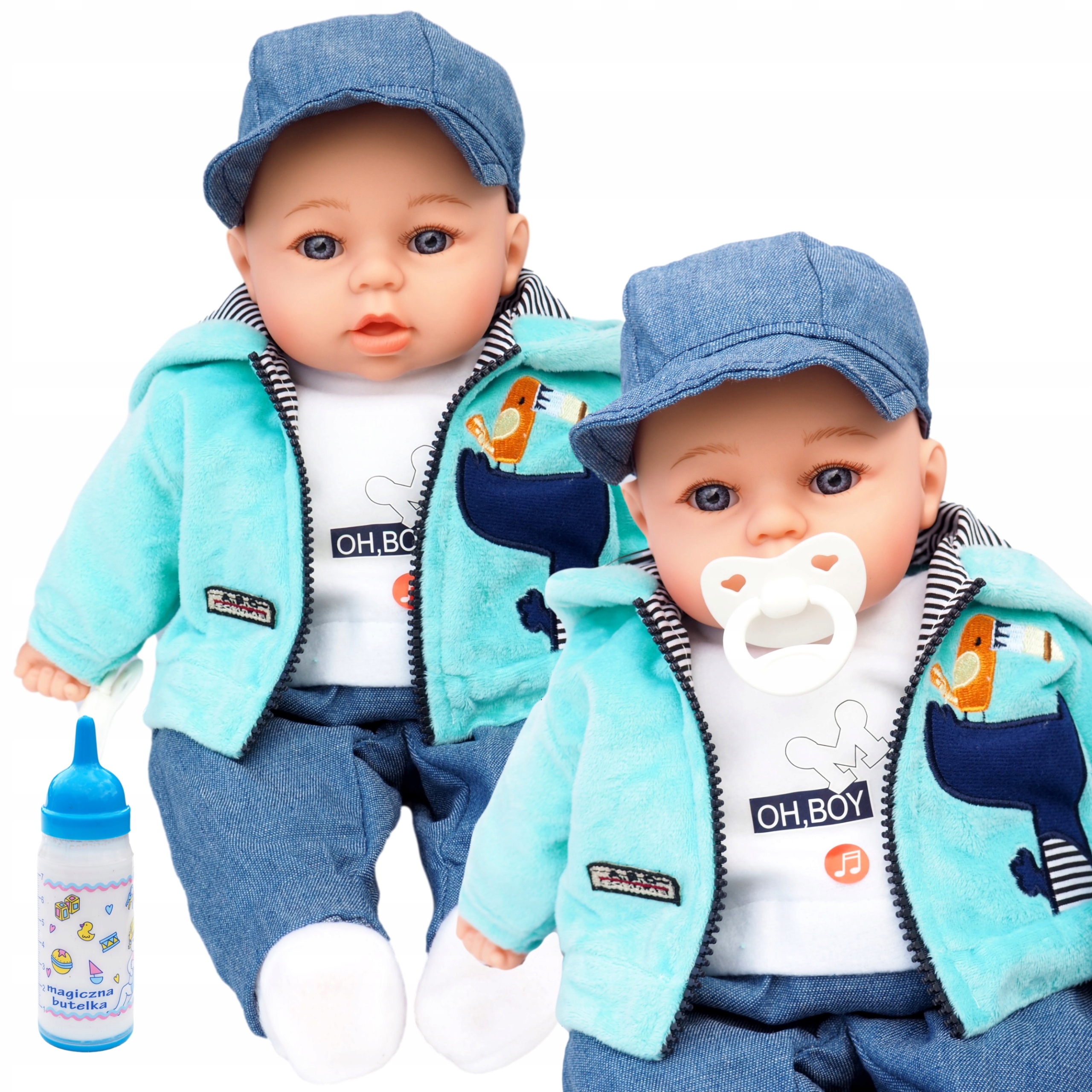 

Lalka Bobas Mówi I Śpiewa Smoczek Ubranko Baby