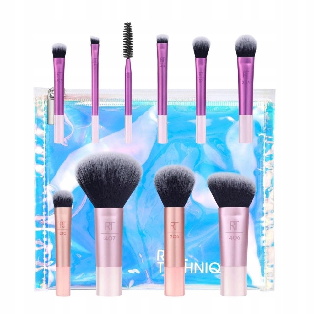 Real Techniques Travel Fantasy Mini Brush 10 Ks sada štětců na líčení