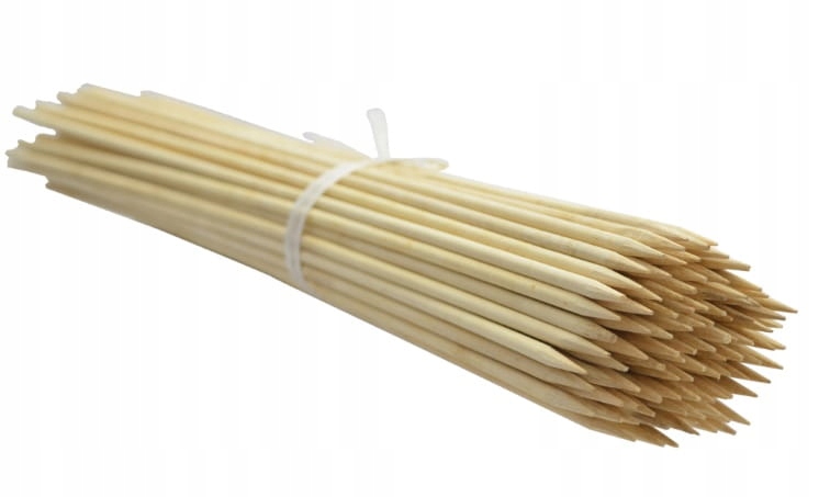 

Szpilki bambusowe 30cm 4mm /500 szt/ , naturalne