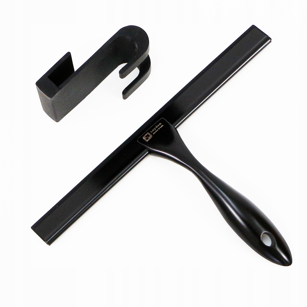 Stěrka vody černá s háčkem do kabiny