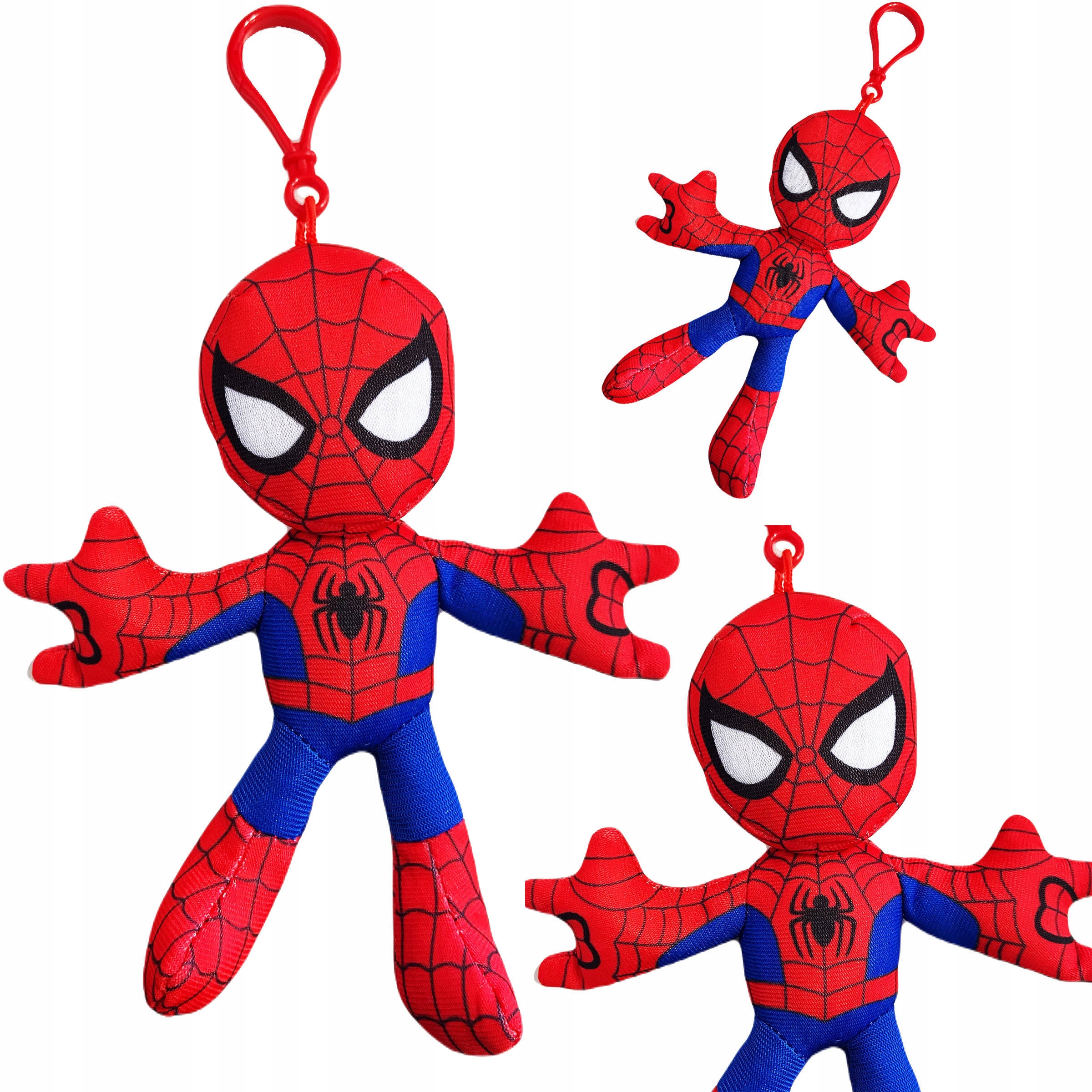 

Spiderman Maskotka Breloczek Człowiek Pająk 23CM