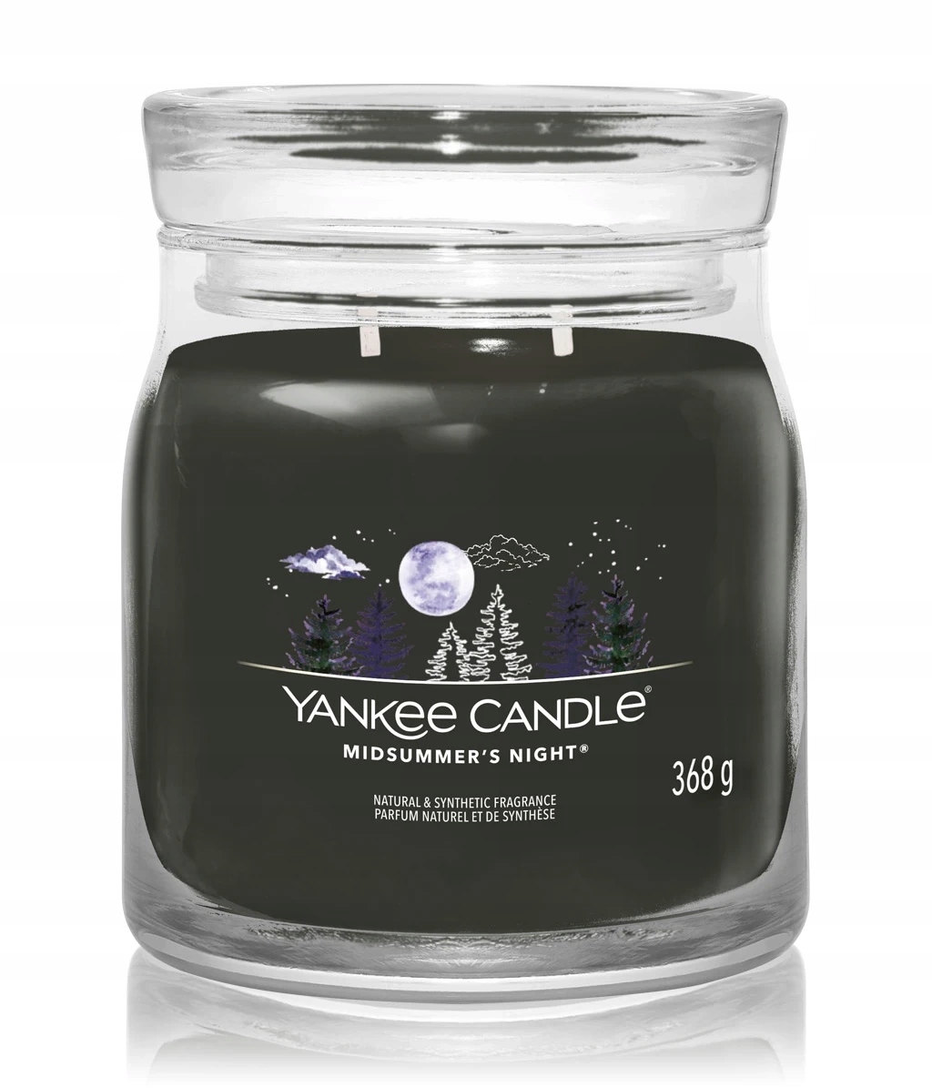 Yankee Candle vonná svíčka Signature ve skle střední Midsummer's Night