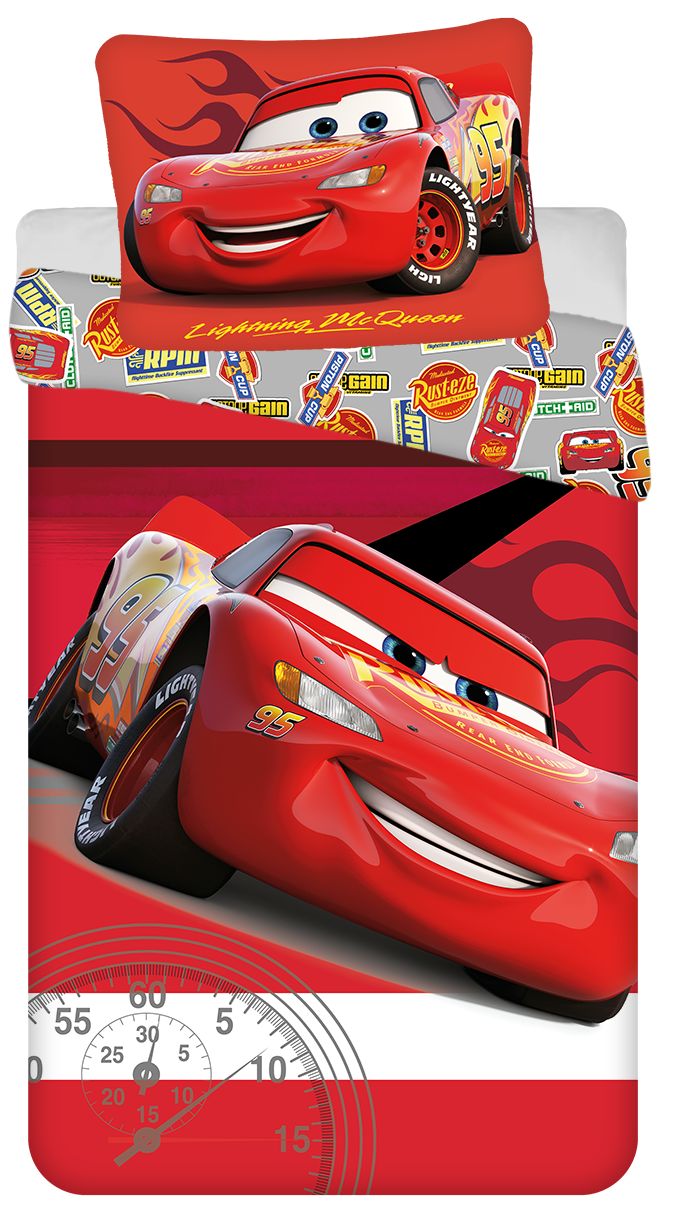 Pościel Cars Pościel Auta Zygzak Mcqueen Lightning Mcqueen 140x200