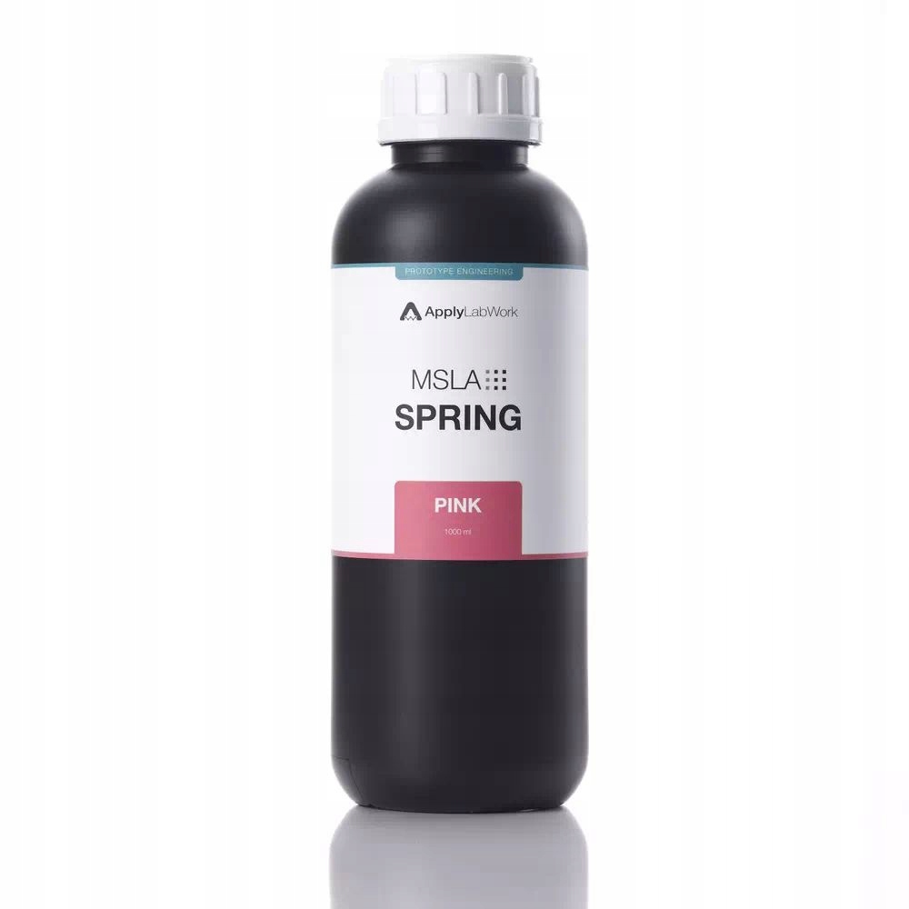 Pryskyřice do 3D tiskárny Applylabwork Msla Spring Růžová 1 kg