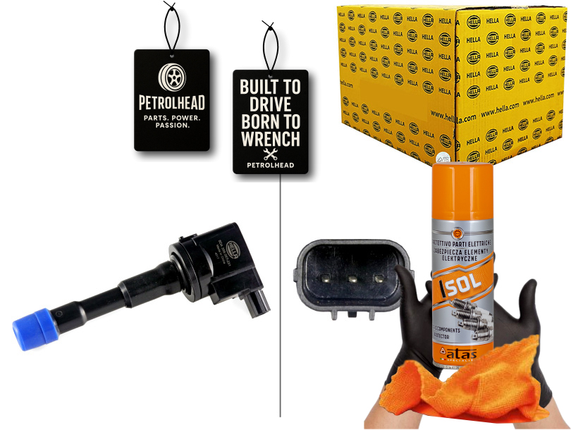 Zapalovací Cívka Na Zadní Straně Motoru Honda City IV CIVIC VI #Petrolhead Pro+ Kit4