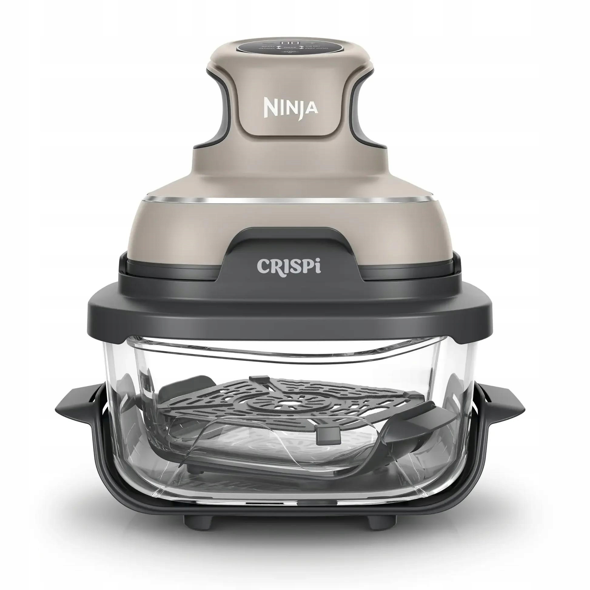 Ninja FN101EUST Crispi, přenosná horkovzdušná fritéza, 4v1, šedá, …