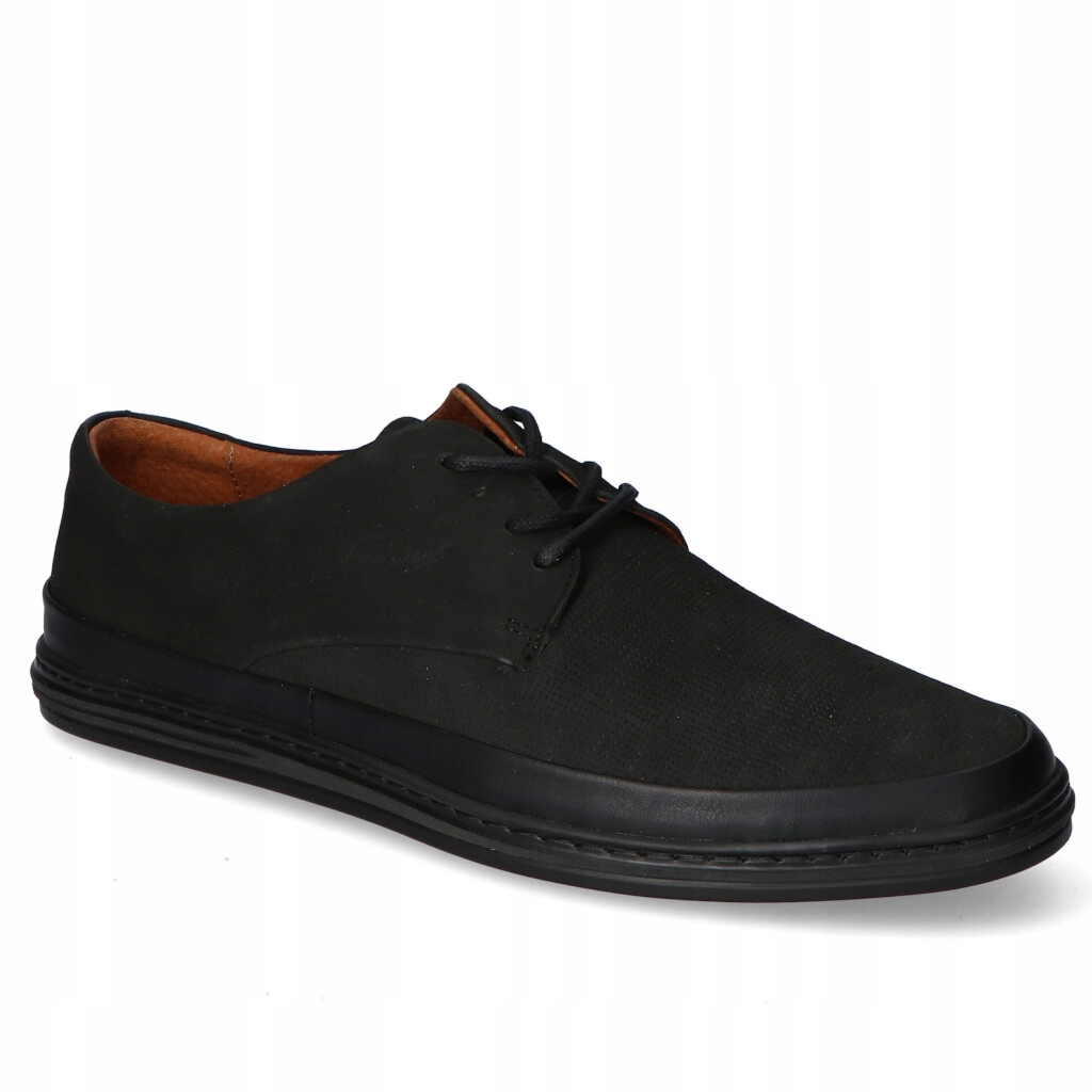 Polobotky Krisbut 5283Z-10-9 Černý semiš 44