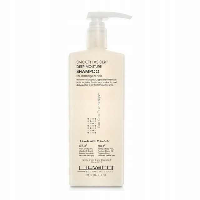 Giovanni Smooth As Silk Deep Moisture Shampoo Szampon nawilżający 710ml