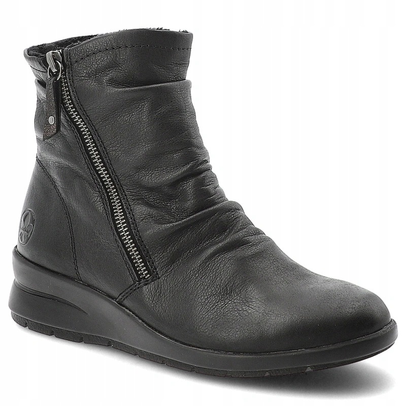 Dámské kotníkové boty Rieker, černé, L4864-00 Black