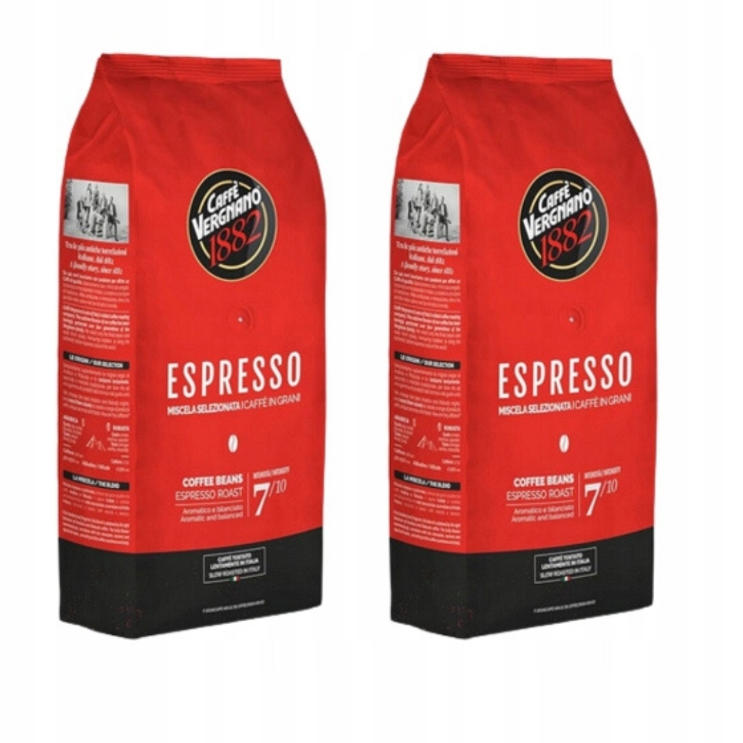 Levně Káva zrnková Caffe Vergnano Espresso bar Grani 1 kg