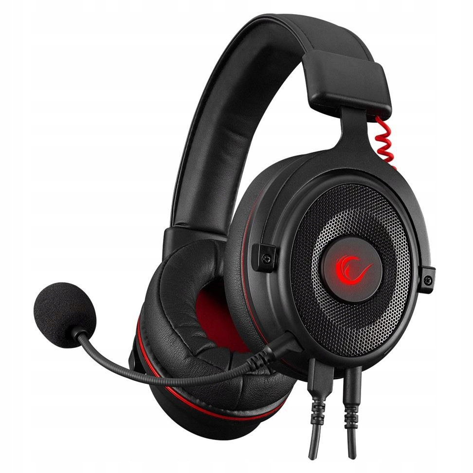 Słuchawki z mikrofonem Rampage K60 Drop Plus 7.1 przewodowe Usb-c, 3.5mm